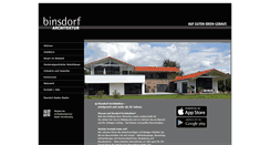 Desktop Screenshot of binsdorf.com